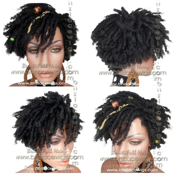 Accessories - Zafira Full cap TWIST OUT wig faux locs dreadlocks